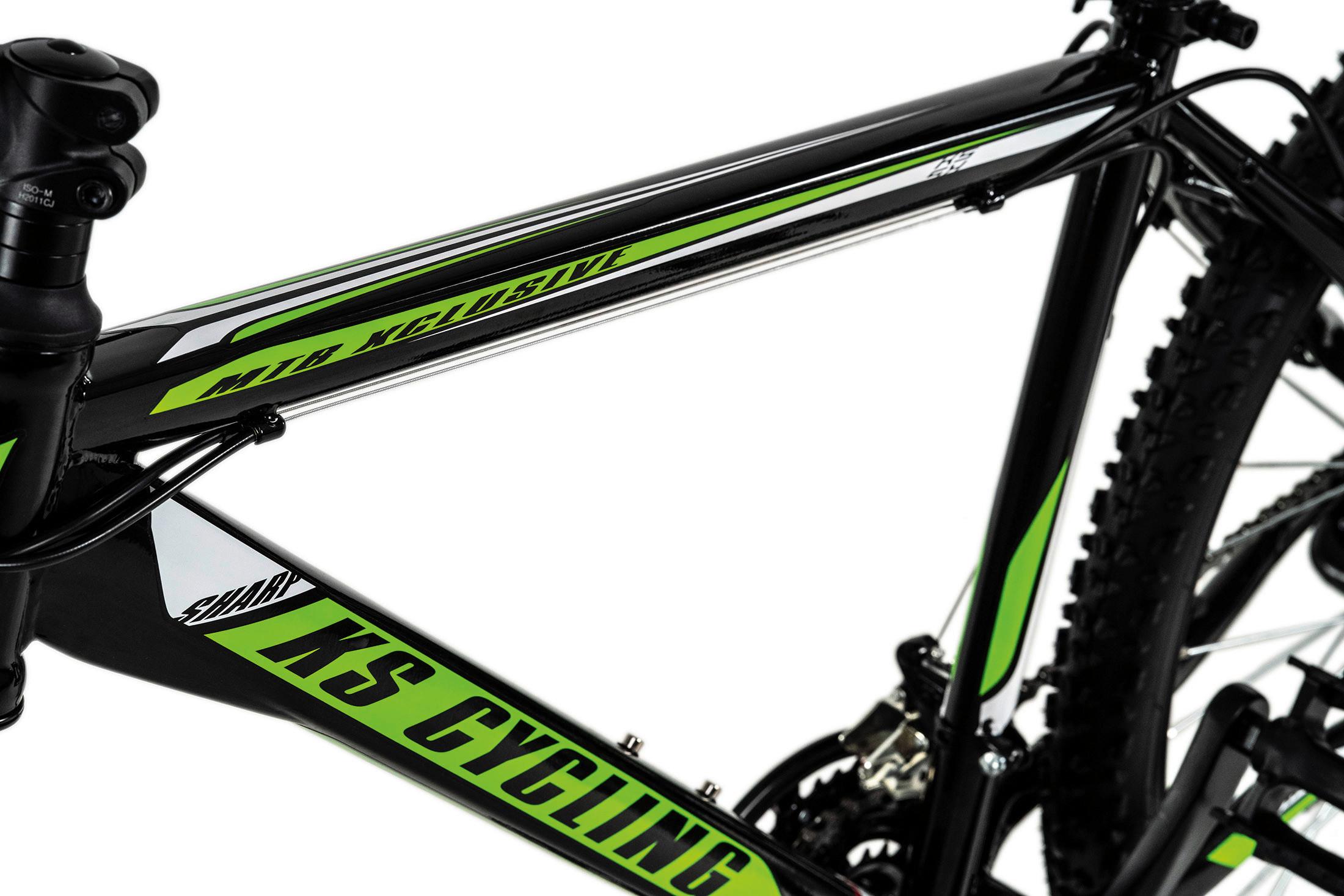 Mountainbike Hardtail 26 Zoll Sharp 21 Gänge - Schwarz, Basics, Metall (180/70/80cm) - KS Cycling