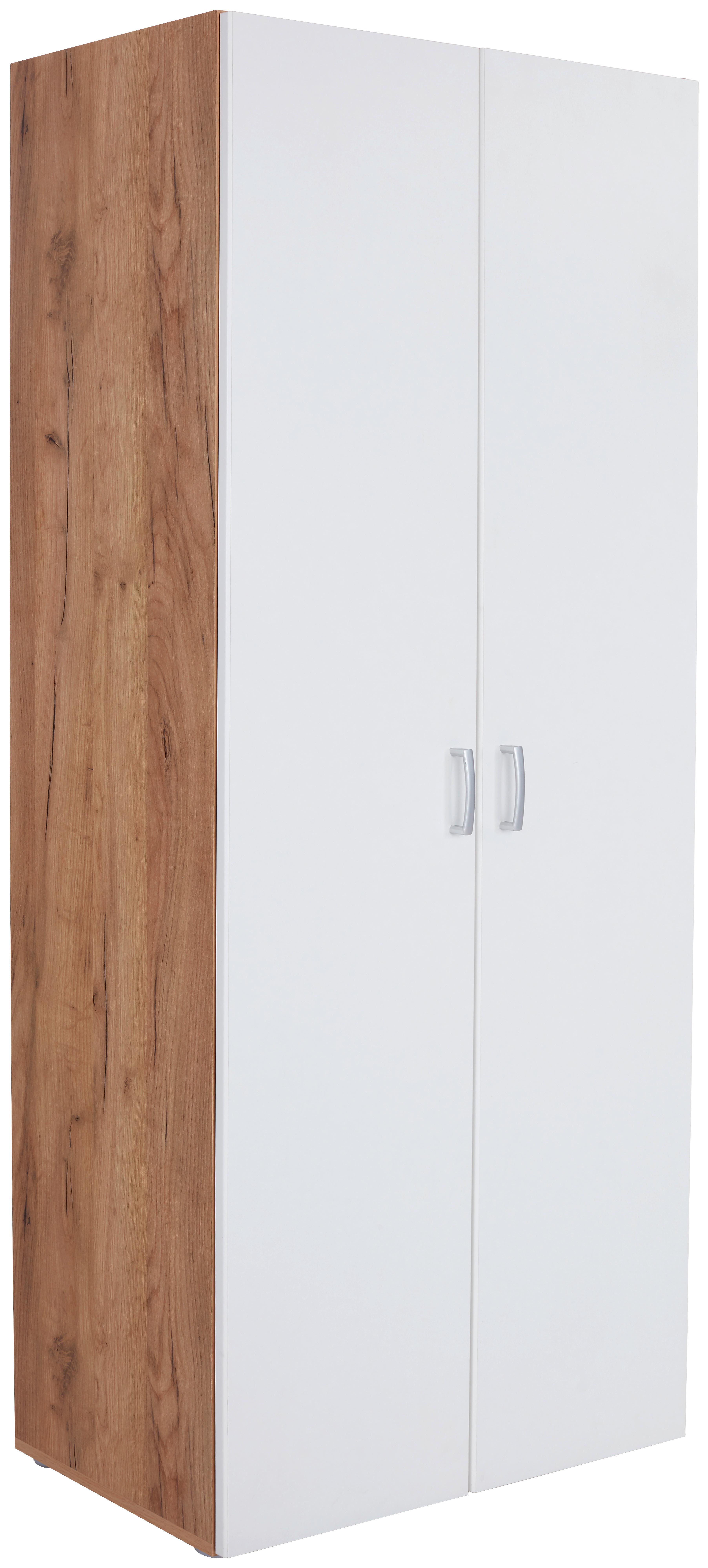 Weißer Aktenschrank mit zwei Türen