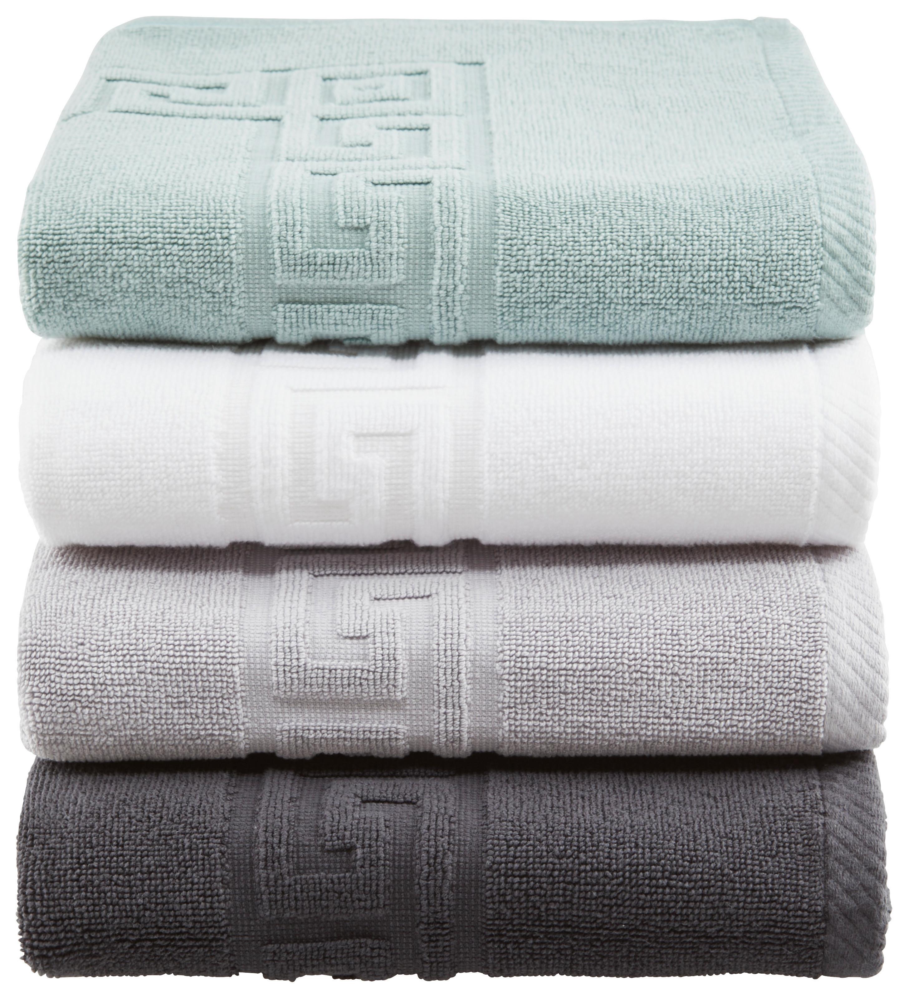 Fürdőszobaszőnyeg Mäander - fehér, Romantik / Landhaus, textil (50/70cm) - James Wood