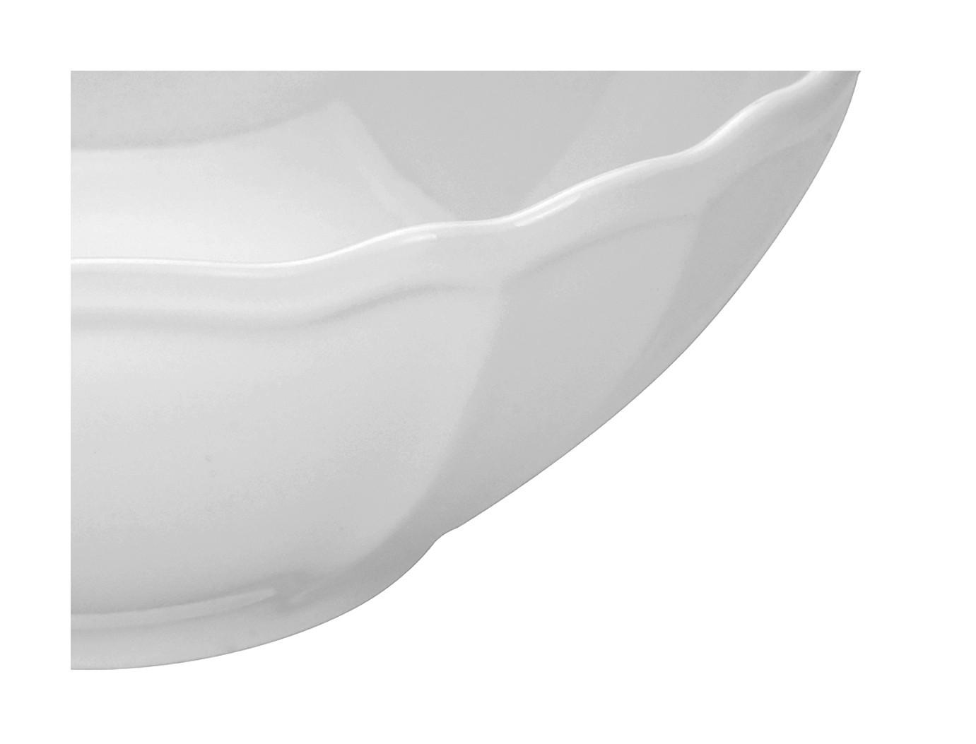 Kombiservice Porzellan 4 Personen Geschirr Set Weiß - Weiß, Keramik (34,5/28/29cm) - Creatable