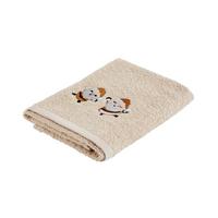 Gästehandtuchset Johanna - 2er Pack - Beige/Weiß, ROMANTIK / LANDHAUS, Textil (30/50cm) - James Wood