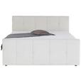 Boxspringbett mit Topper Mit Bettkasten 180x200 cm Medino - Beige, KONVENTIONELL, Holz/Holzwerkstoff (180/200cm) - Luca Bessoni