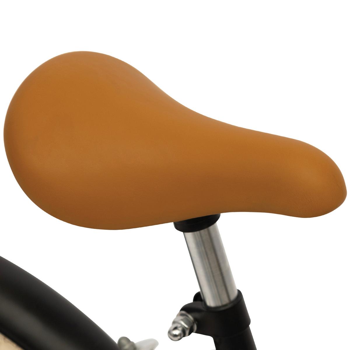Fahrrad Vintage Schwarz, 16 Zoll - Schwarz, Basics, Metall (47/71,5/110,5cm)