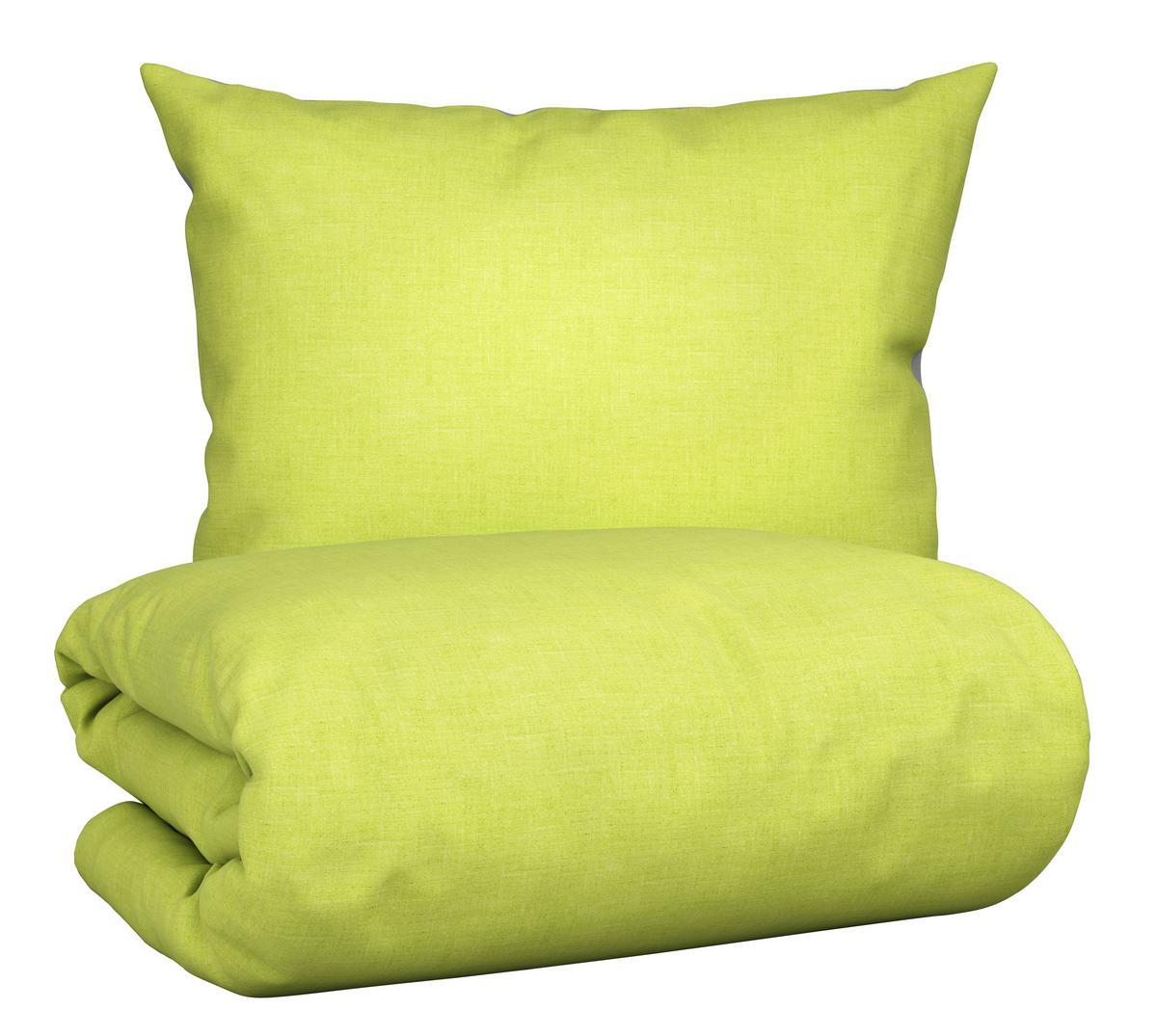 POVLEČENÍ Noah wende, 140/200cm, žlutá - žlutá, textil (140/200cm) - Modern Living