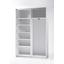 Schwebetürenschrank 125cm Fast, Weiß Dekor - Weiß, KONVENTIONELL, Holzwerkstoff (125/195,5/38cm) Schwebetürenschrank 125cm Fast, Weiß Dekor - Weiß, KONVENTIONELL, Holzwerkstoff (125/195,5/38cm)