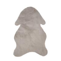 UMELÁ KOŽUŠINA Marlene, 90/60cm, sivá - sivá, textil/kožušina (90/60cm) - Modern Living