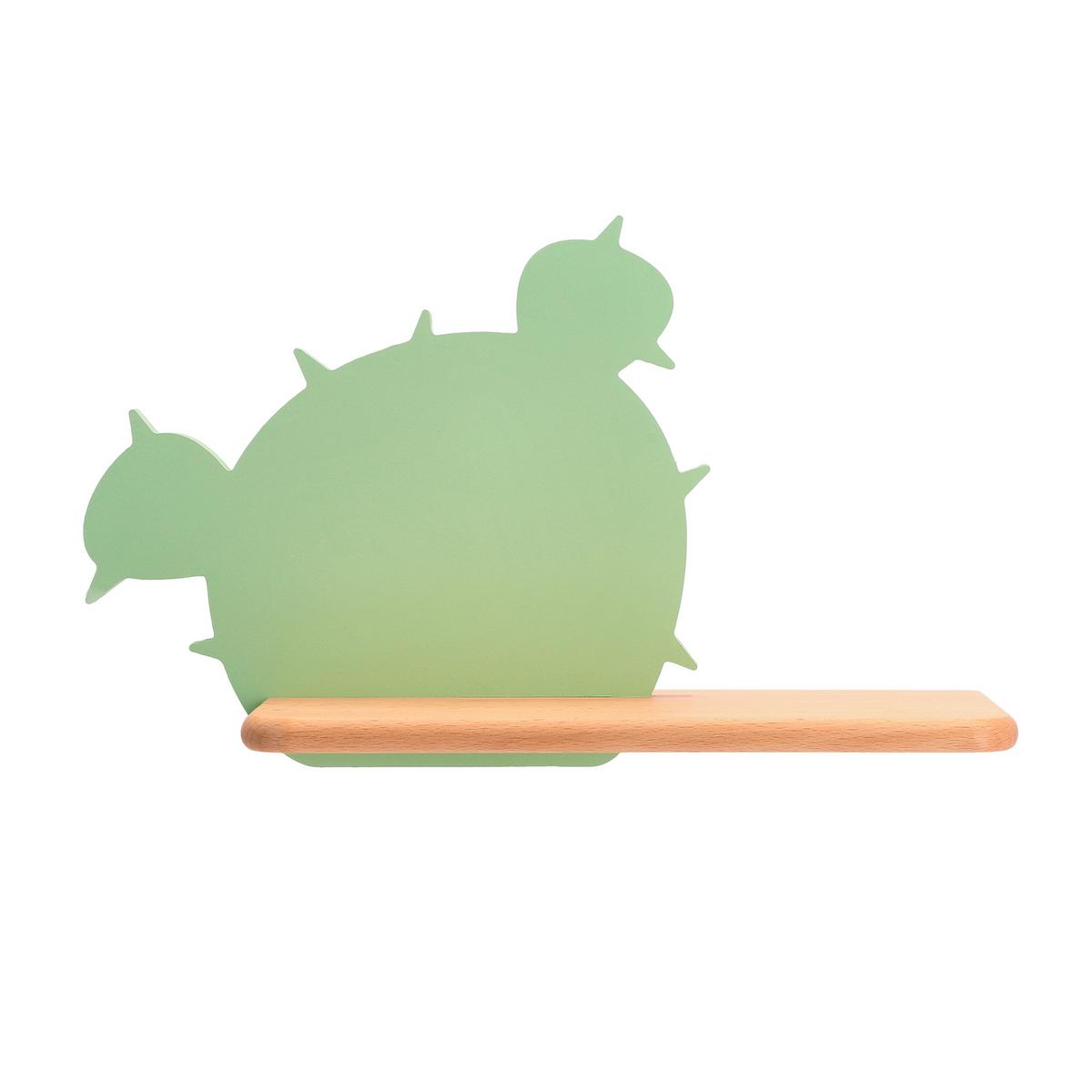Kinderwandleuchte 21-00934 Cactus 3 - Grün, Basics, Holz/Holzwerkstoff (33.5/12/20.5cm)