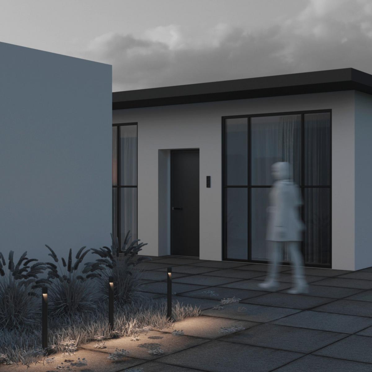 Außenstehleuchte Hagen - Graphitfarben, MODERN, Metall (5/60cm) - MAYTONI