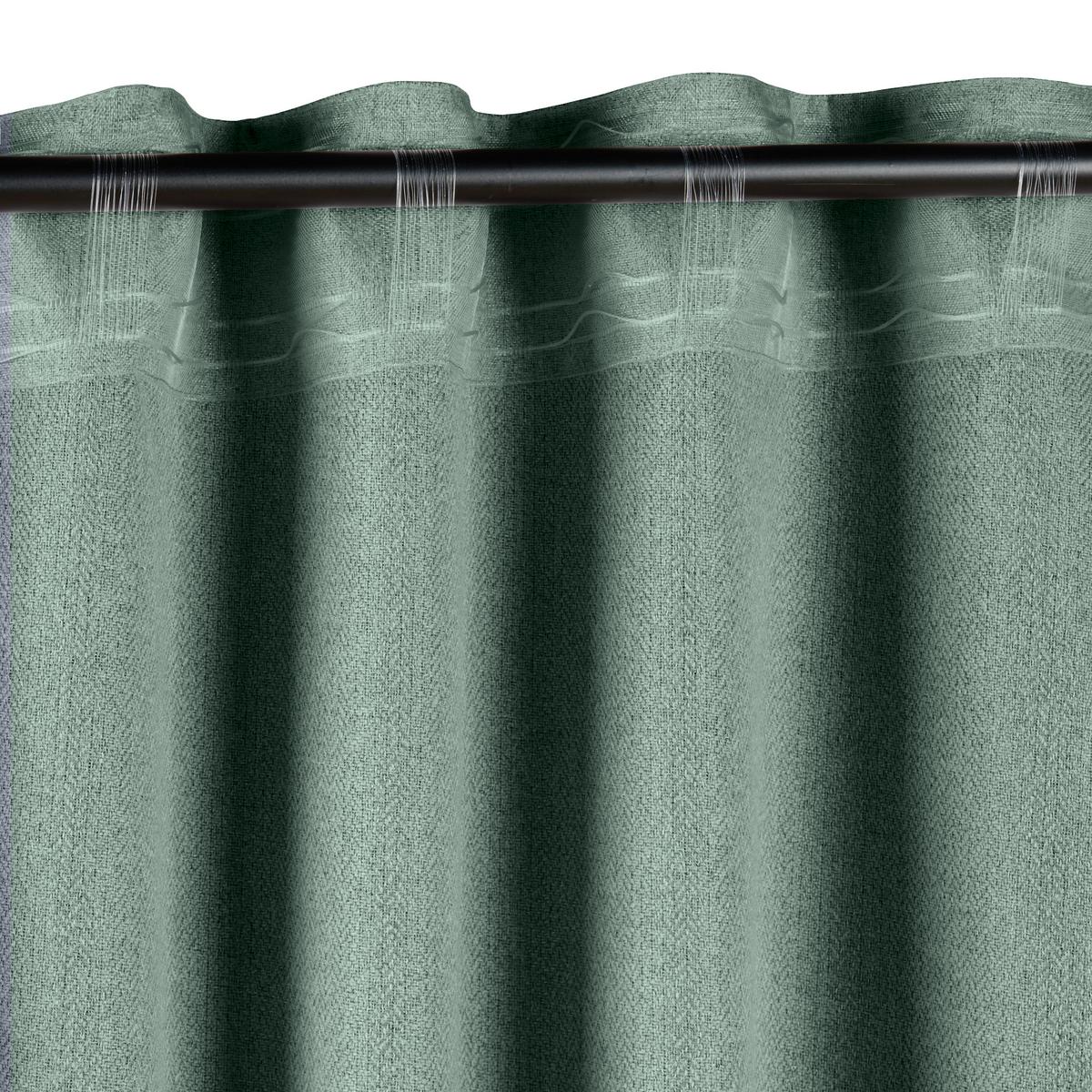 ZATEMŇOVACÍ ZÁVĚS Allan, zelená ca. 135x255cm - zelená, Romantický / Rustikální, textil (135/255cm) - Premium Living