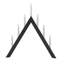 Led-dekoleuchte 410214 Kerzenständer - Anthrazit/Weiß, Basics, Holz/Kunststoff (60/7/64,5cm) - Eglo