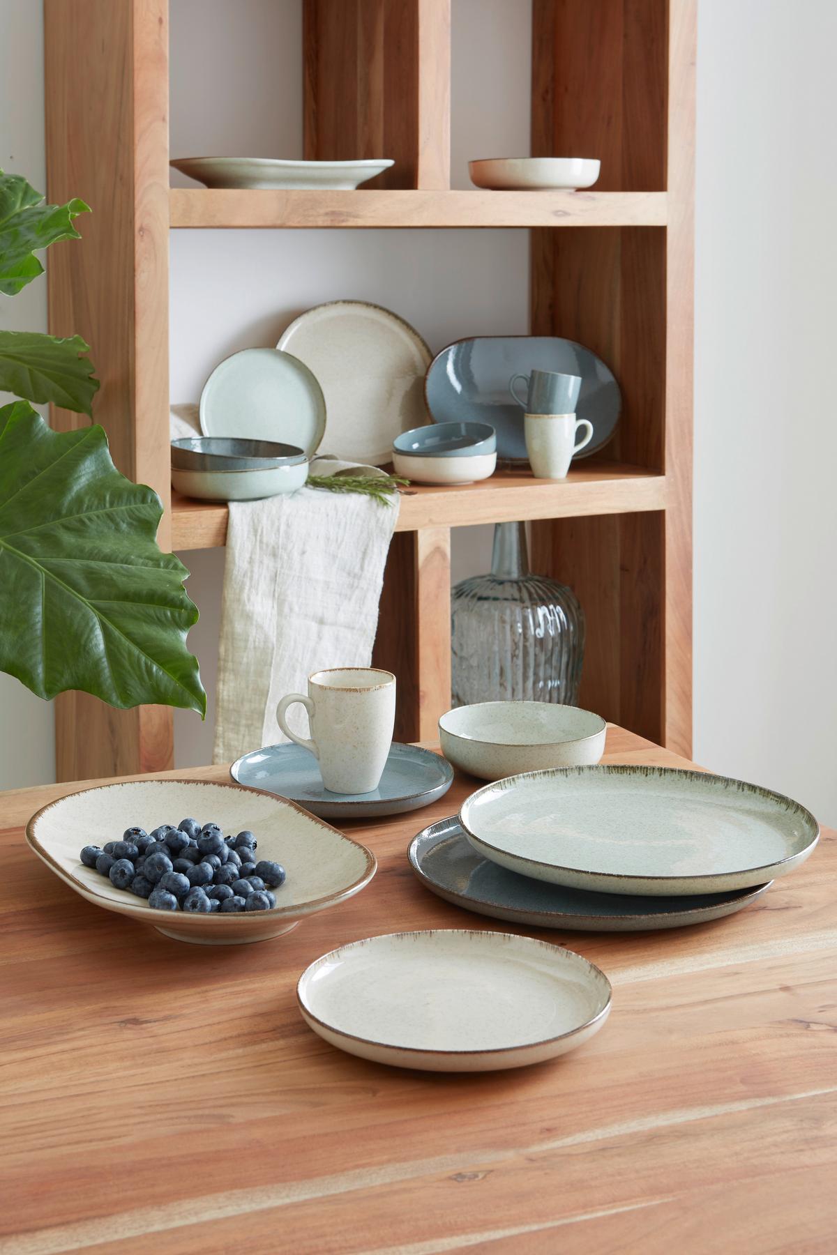 Kaffeebecher Porzellan 300 Ml Blau Sonora - Blau, MODERN, Keramik (11/8cm) - James Wood