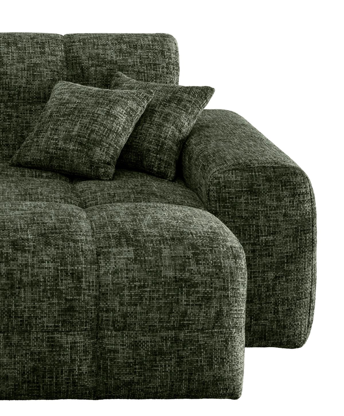 XXL-Sessel Bosco, Dunkelgrün B: 181 cm - Waldgrün, MODERN, Textil (181/87/155cm) - Livetastic