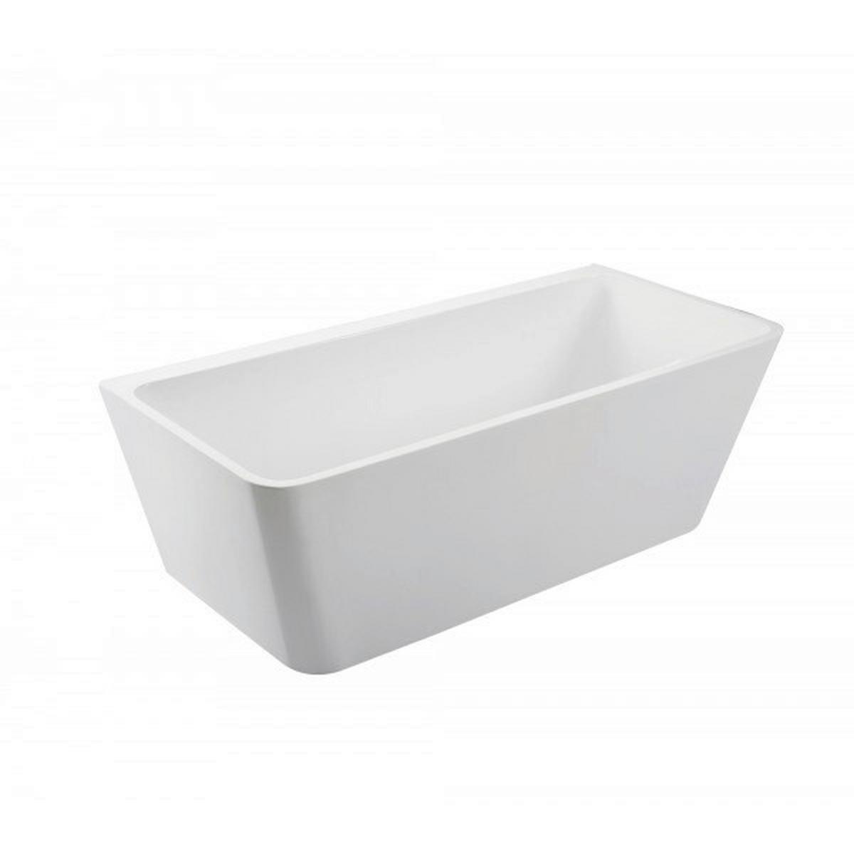 Badewanne Freistehende Badewanne Style - Weiß, KONVENTIONELL, Kunststoff (170/59/75cm) - Sanotechnik