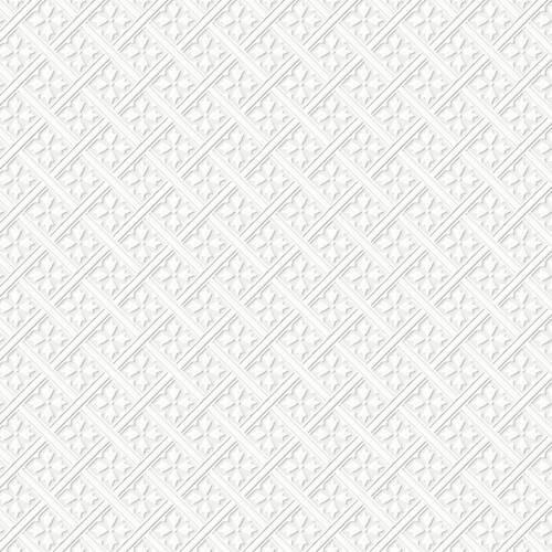 Vliestapete Mr Jones Paintable - Weiß, Basics, Papier/Kunststoff (52/1005cm)