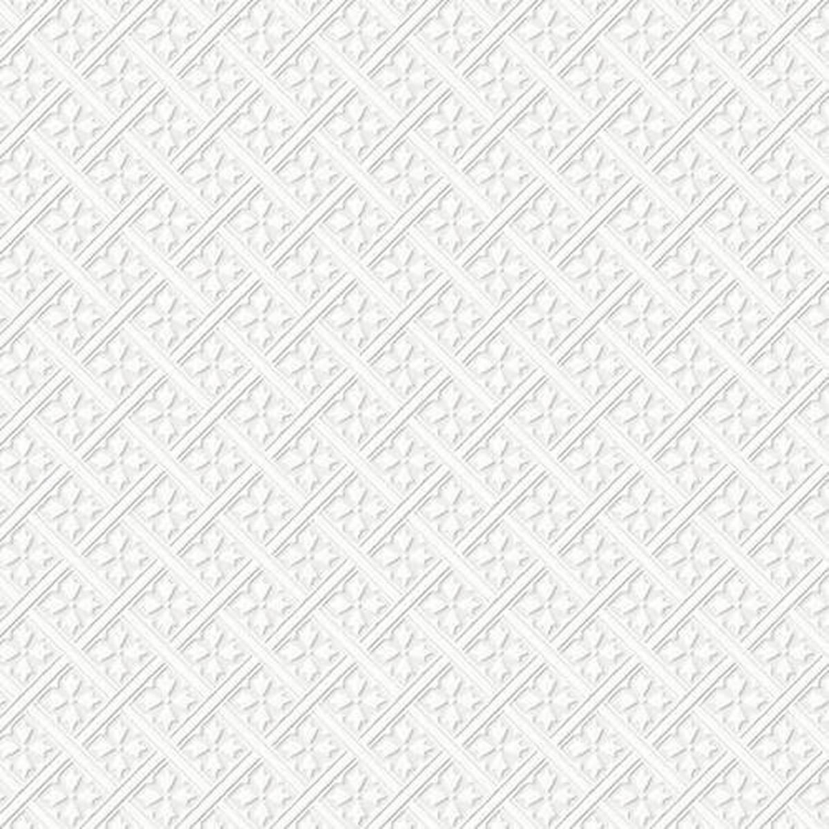 Vliestapete Mr Jones Paintable - Weiß, Basics, Papier/Kunststoff (52/1005cm)