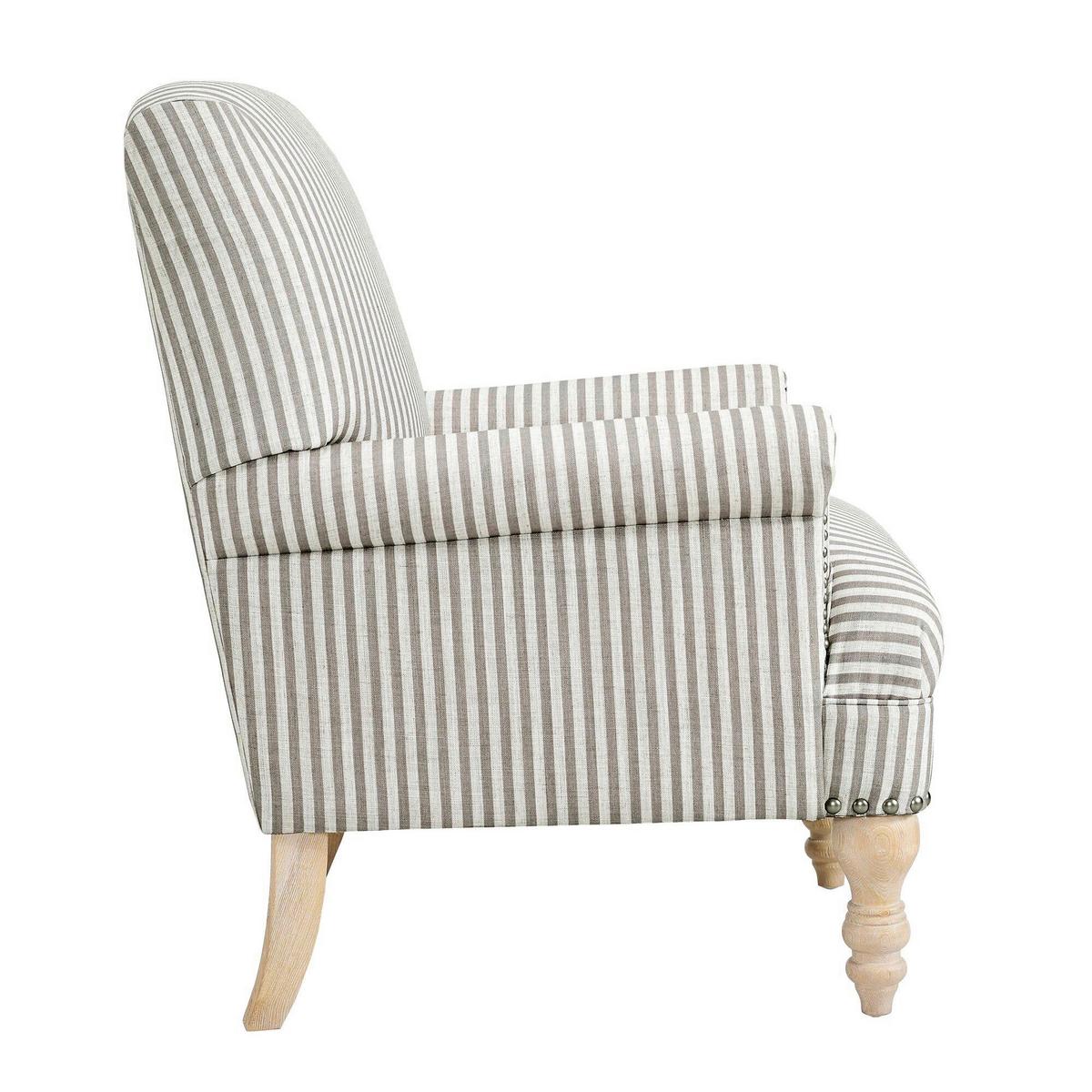 OHRENSESSEL Jaya Beige B: 76cm - Beige/Naturfarben, Design, Holz/Textil (76/89/73cm) - MID.YOU