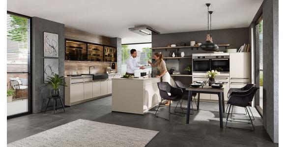 Einbauküche Eastbourne - Weiß, MODERN, Holzwerkstoff - Vertico