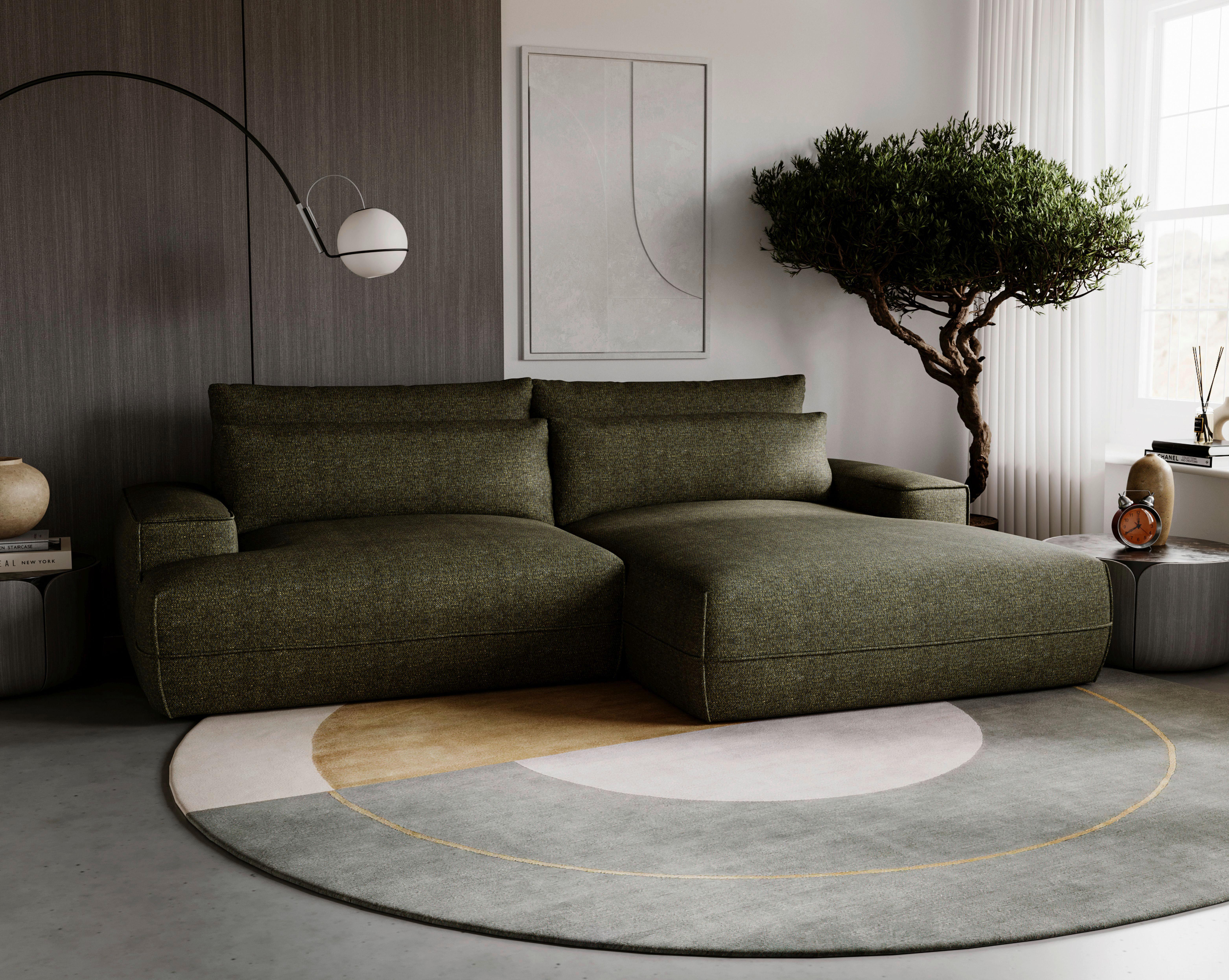 Fresh Grün S: 272x156 Cm - Schwarz/Grün, Design, Textil (272/156cm) - Livetastic