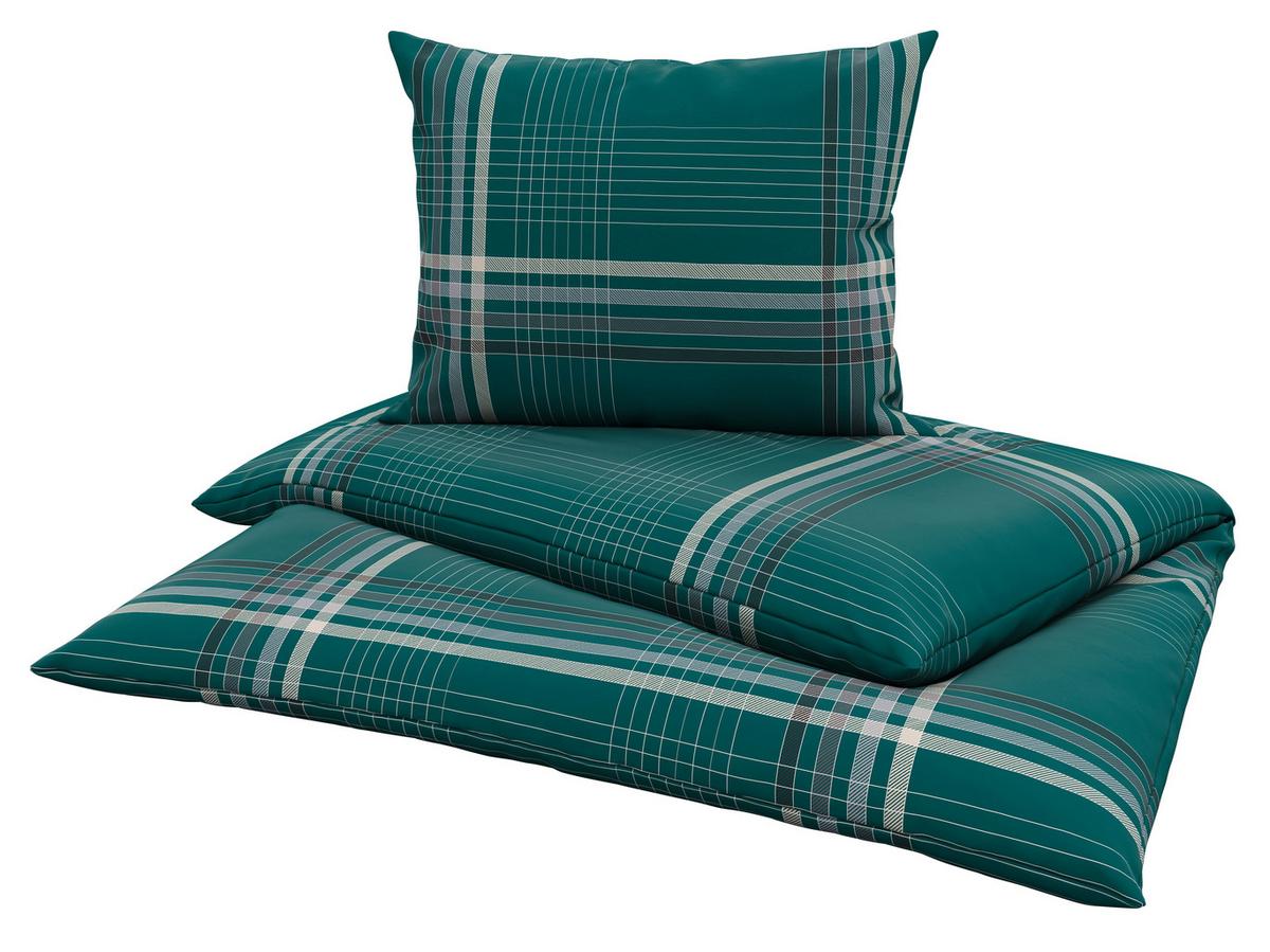 Ágyneműhuzat-garnitúra Sanella - olajkék, Modern, textil (140/200cm) - Luca Bessoni