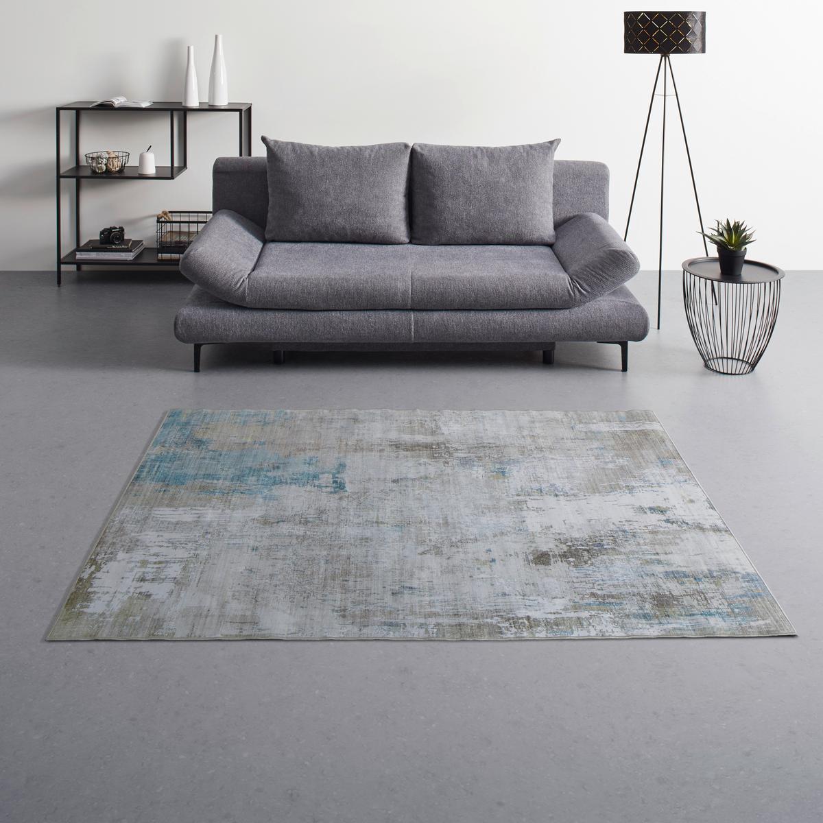 PLOCHO TKANÝ KOBEREC BRUCE 2 - svetlozelená/taupe, Modern, plast (130/190cm) - Mömax