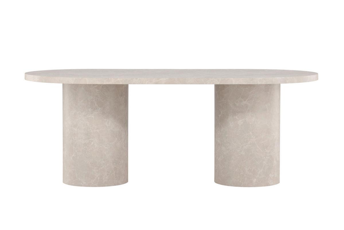ESSTISCH Narvik, Beige B: 200 cm - Beige, MODERN, Holz (200/100/75cm) - Livetastic