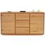 Kommode Stockholm - Eichefarben, MODERN, Holzwerkstoff (164/85/45cm)