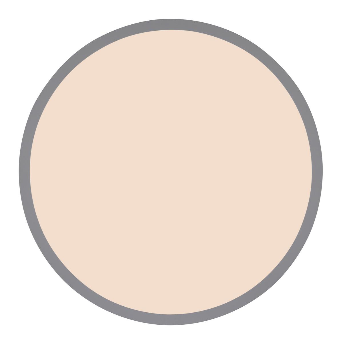 LED-Deckenleuchte Doro D: 45cm Silberfarben Weiß Dunkelgrau - Dunkelgrau/Silberfarben, Basics, Kunststoff/Metall (45/8,5cm) - Globo