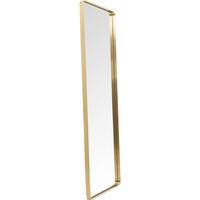 Wandspiegel Curve Rectangular Brass - Messingfarben, LIFESTYLE, Glas/Metall (70/200/5cm) - Kare-Design
