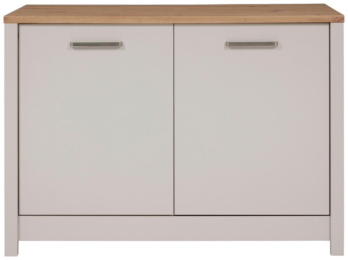 Spülenunterschrank Sardegna - Kaschmir/Eiche Artisan, ROMANTIK / LANDHAUS, Holzwerkstoff (130/92/60cm)