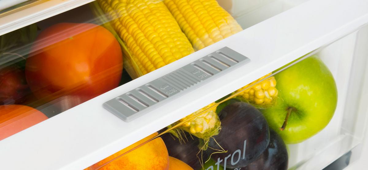 Kühl-gefrier-kombination Ekgcs 387 931 - Weiß, Basics, Glas/Metall (54/176,9/54cm) - Amica