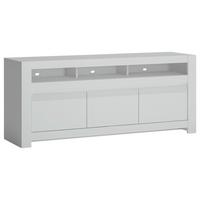TV komoda NOVI barva bílá - bílá, Moderní, kompozitní dřevo (153,4/65/42,2cm) - Premium Living