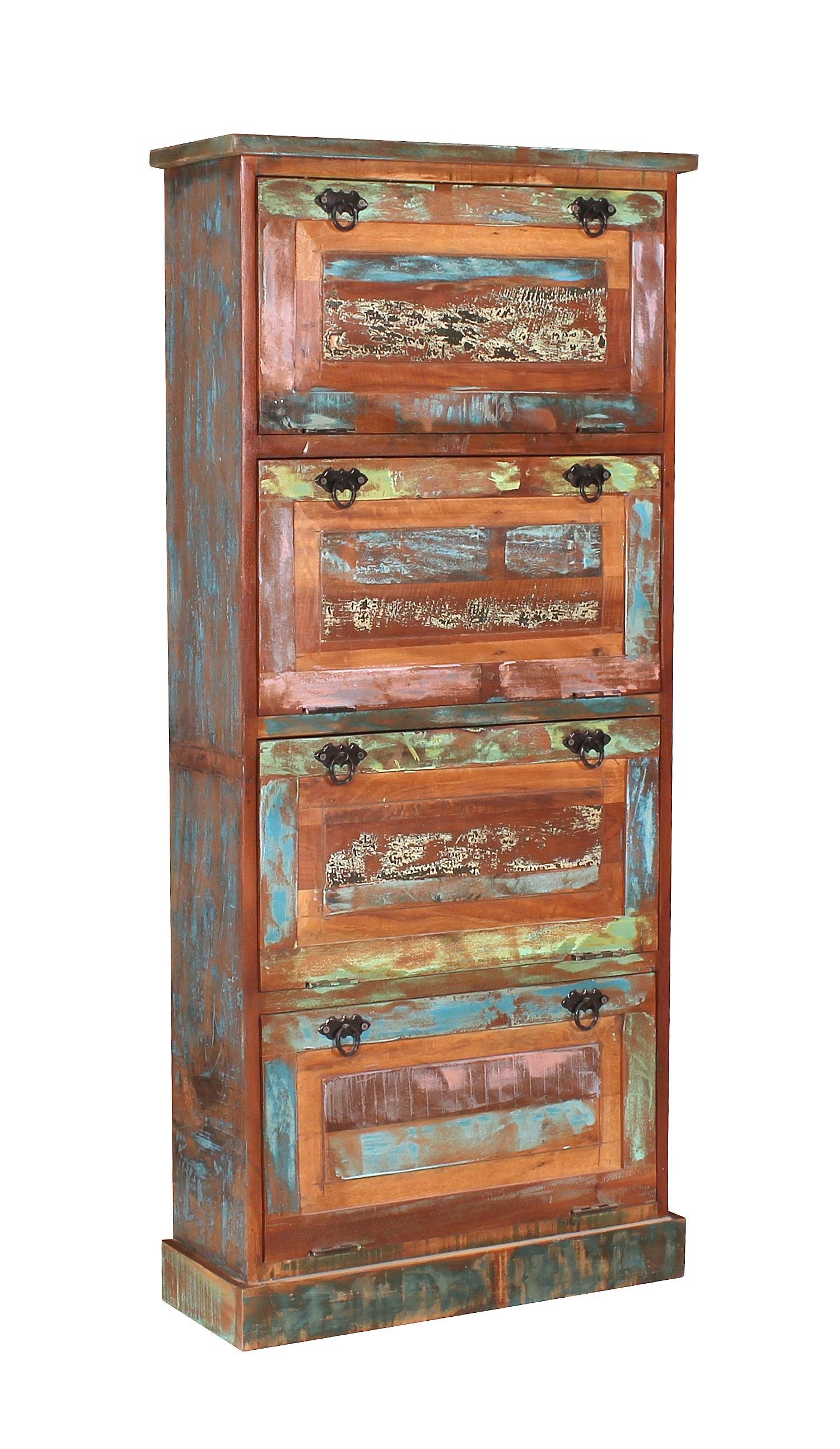 SCHUHSCHRANK Multicolor B: 65cm - Multicolor, Design, Holz (65/145/25cm) - MID.YOU