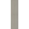 Akustikpaneel Eiche Weiss - Weiß, KONVENTIONELL, Holzwerkstoff/Kunststoff (60/250/2.1cm) - Novel