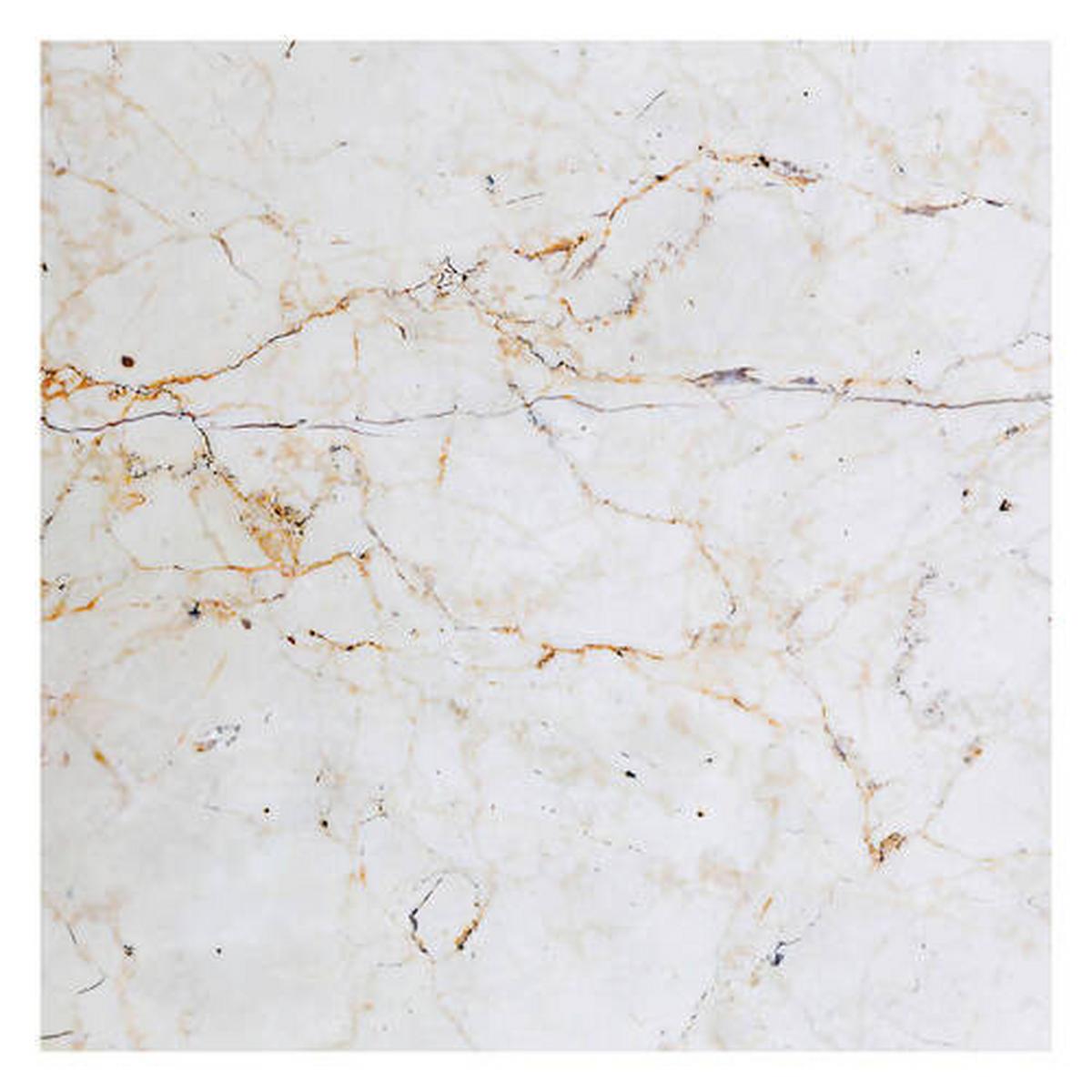 Fototapete Milano Marmor - Gelb/Orange, Basics, Papier/Kunststoff (300/300cm)