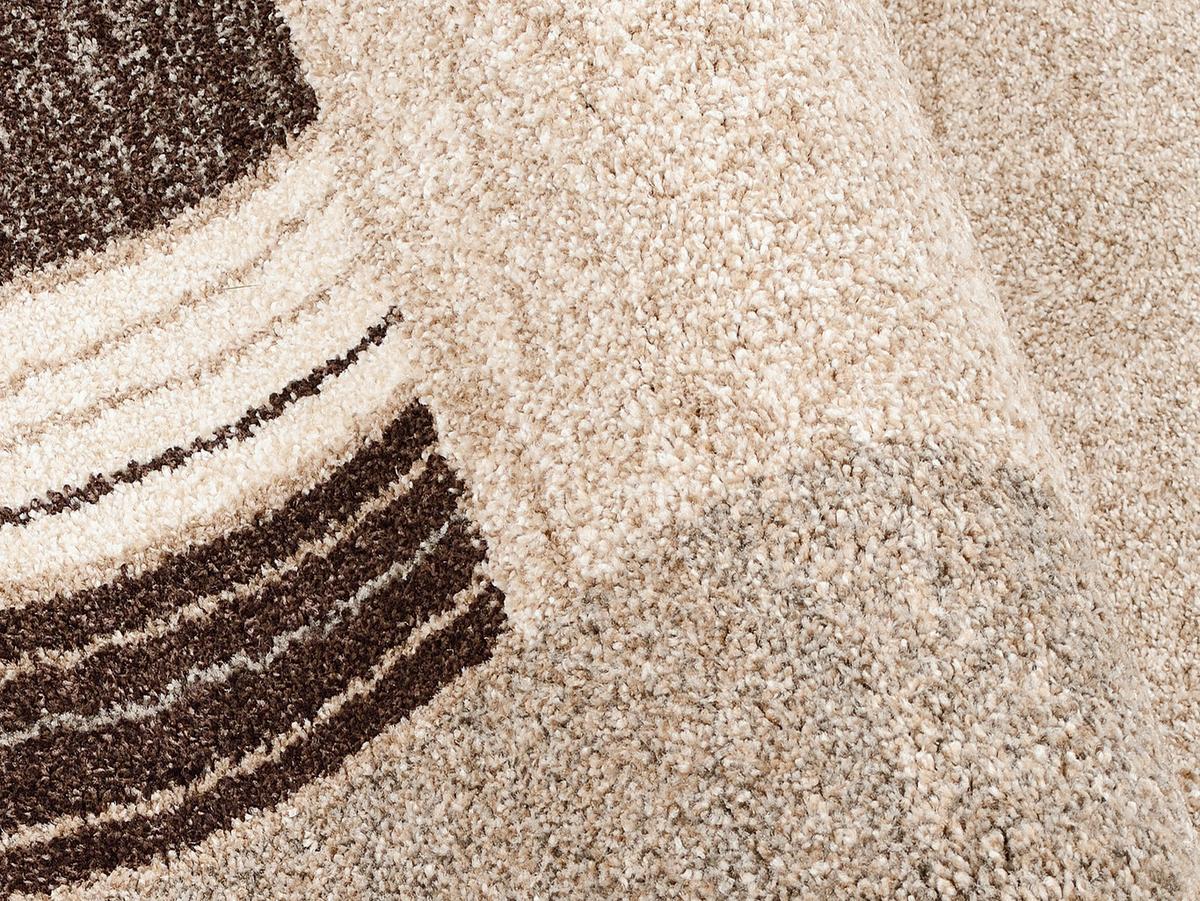 Webteppich Palazzo Lobo Braun/Beige 160x230 cm - Beige/Braun, KONVENTIONELL, Textil (160/230cm) - Novel