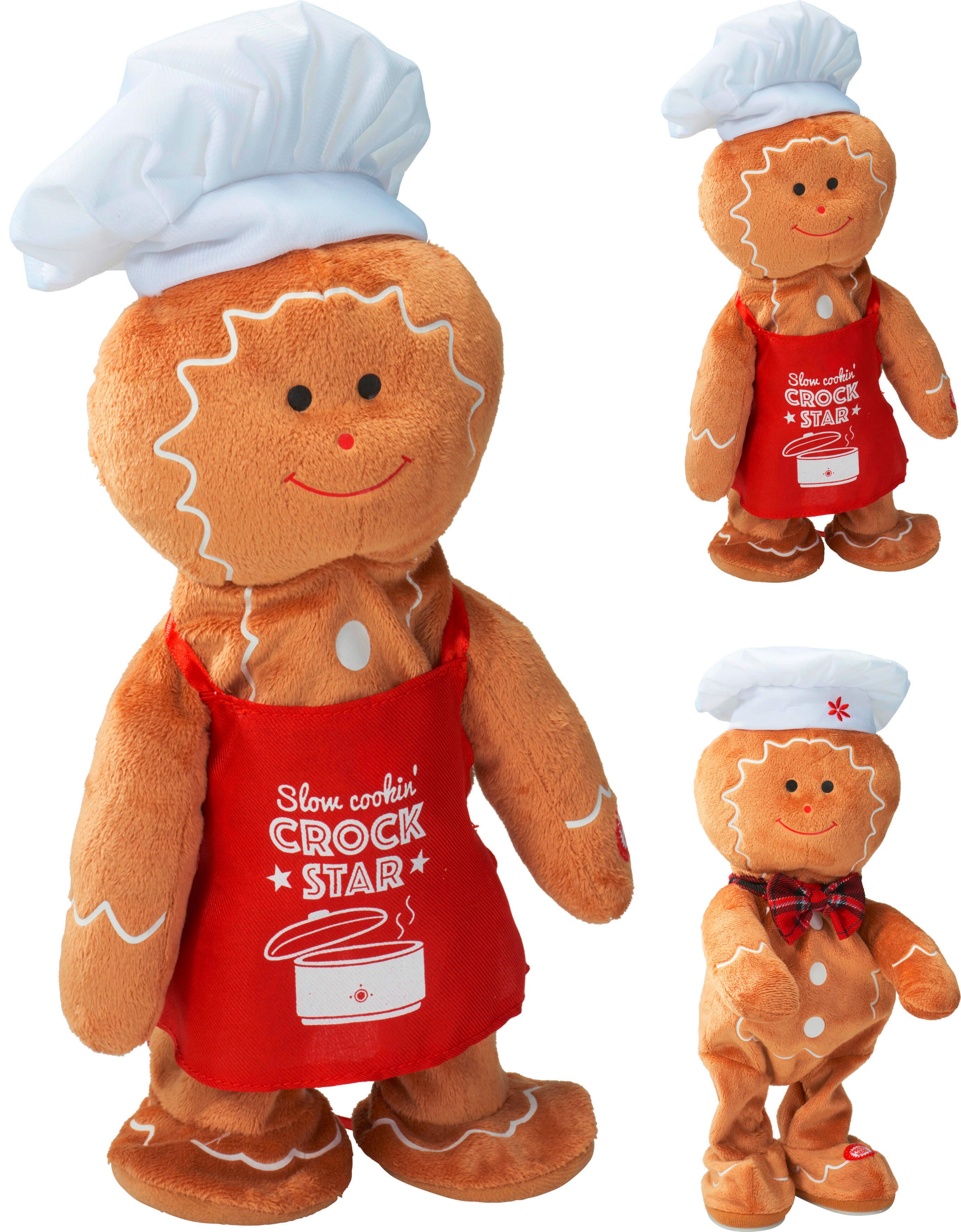 Weihnachtsfigur Lebkuchen - Basics (19/9/35cm)