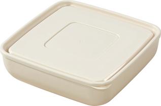 Quadratische Frischhaltebox einfarbig Quadratische Frischhaltebox einfarbig