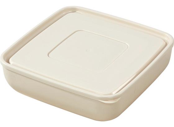 Vorratsdose Ines, 1,8 Liter - Creme/Grau, KONVENTIONELL, Kunststoff (20/6,3cm) - Ombra Vorratsdose Ines, 1,8 Liter - Creme/Grau, KONVENTIONELL, Kunststoff (20/6,3cm) - Ombra