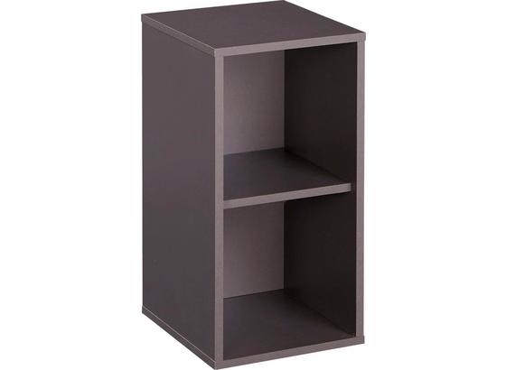 Polc Box - szürke, modern, faanyagok (23/46/25cm) Polc Box - szürke, modern, faanyagok (23/46/25cm)