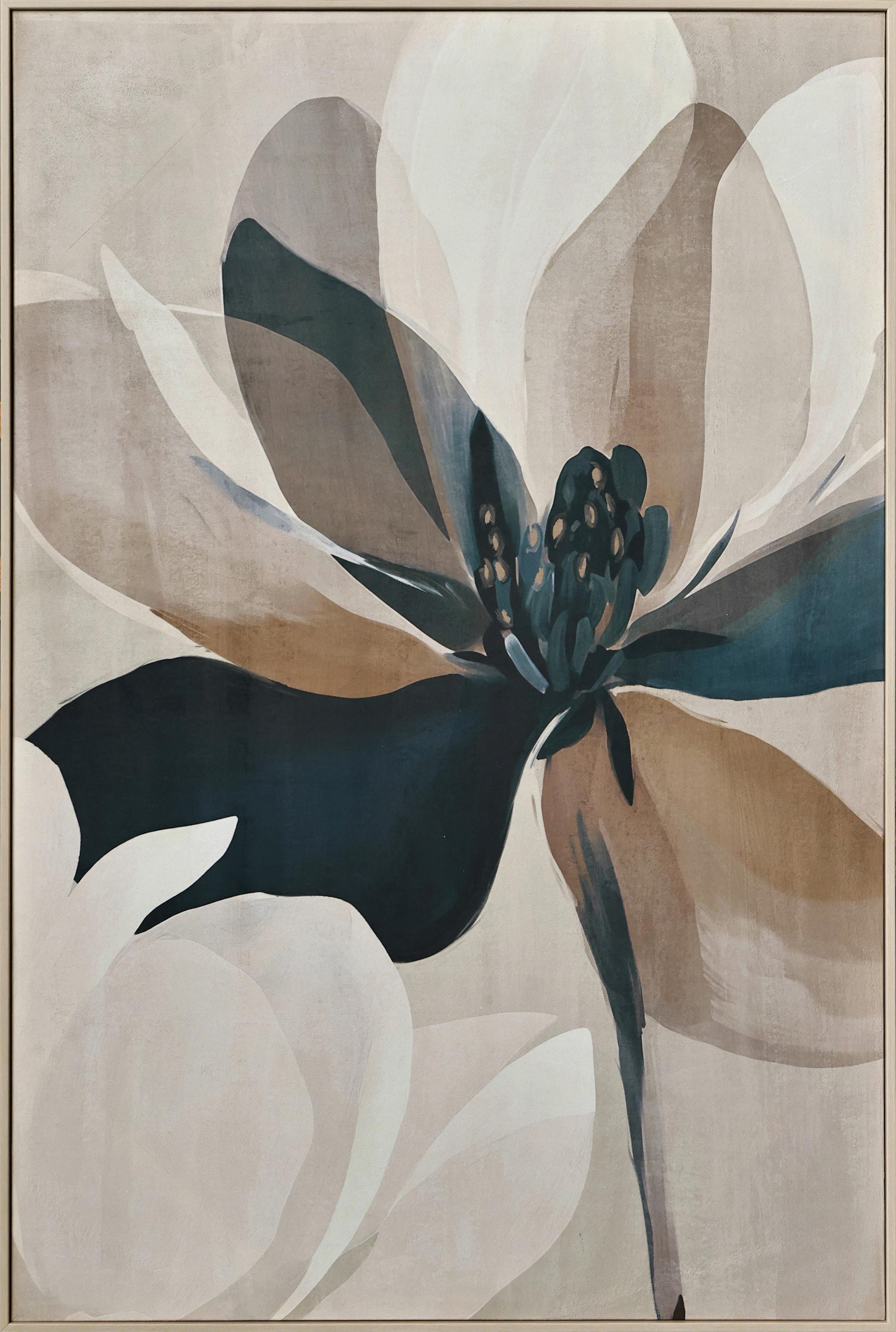 Obraz  na plátne DENISE SMALL - viacfarebná/slonovinová, kompozitné drevo/textil (60/90cm) - Mömax