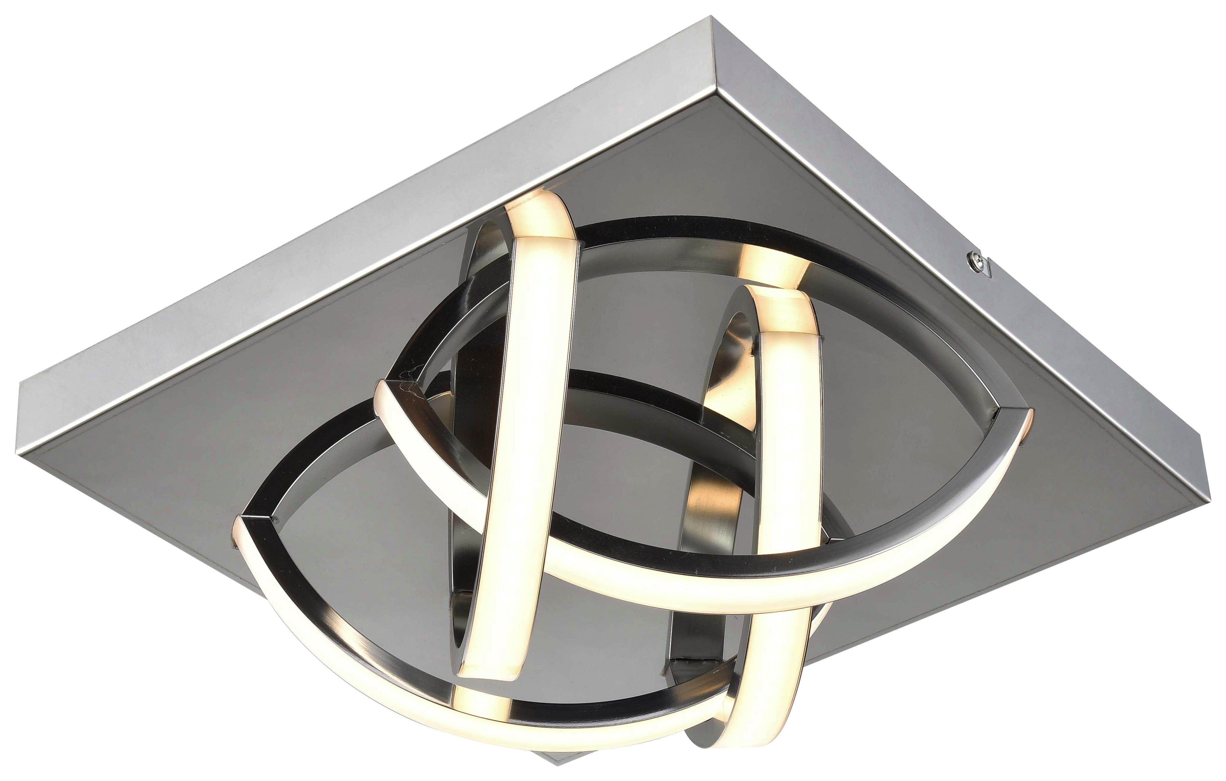 Led Mennyezeti Lámpa Anne - Króm, modern, Fém (30/30cm) - Luca Bessoni