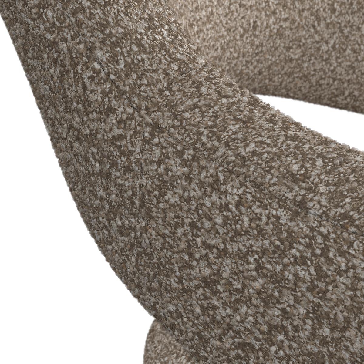 ŽIDLE S PODRUČKAMI ARIA - černá/hnědá, Moderní, kov/dřevo (54/82/62cm) - Bessagi Home