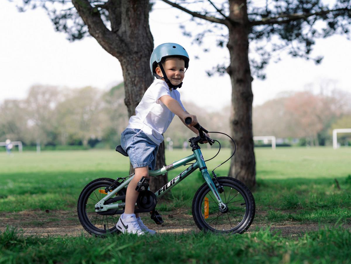 Kinderfahrrad Literide Grün, 14 Zoll - Grün, Basics, Metall (35/56/105cm)