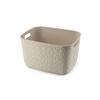 úložný košík SOFTEX L - béžová, Basics, plast (38/22/29cm) - Curver
