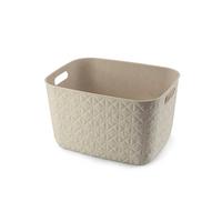 úložný košík SOFTEX L - béžová, Basics, plast (38/22/29cm) - Curver