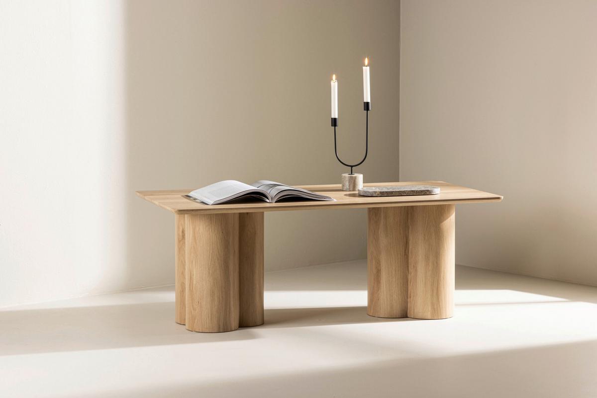 Olivia Olivia Beige B: 120cm - Beige, MODERN, Holz (120/60/45cm) - Livetastic