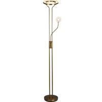 Led-deckenfluter Eu55601sb - Messingfarben, Design, Kunststoff/Metall (28/180cm)