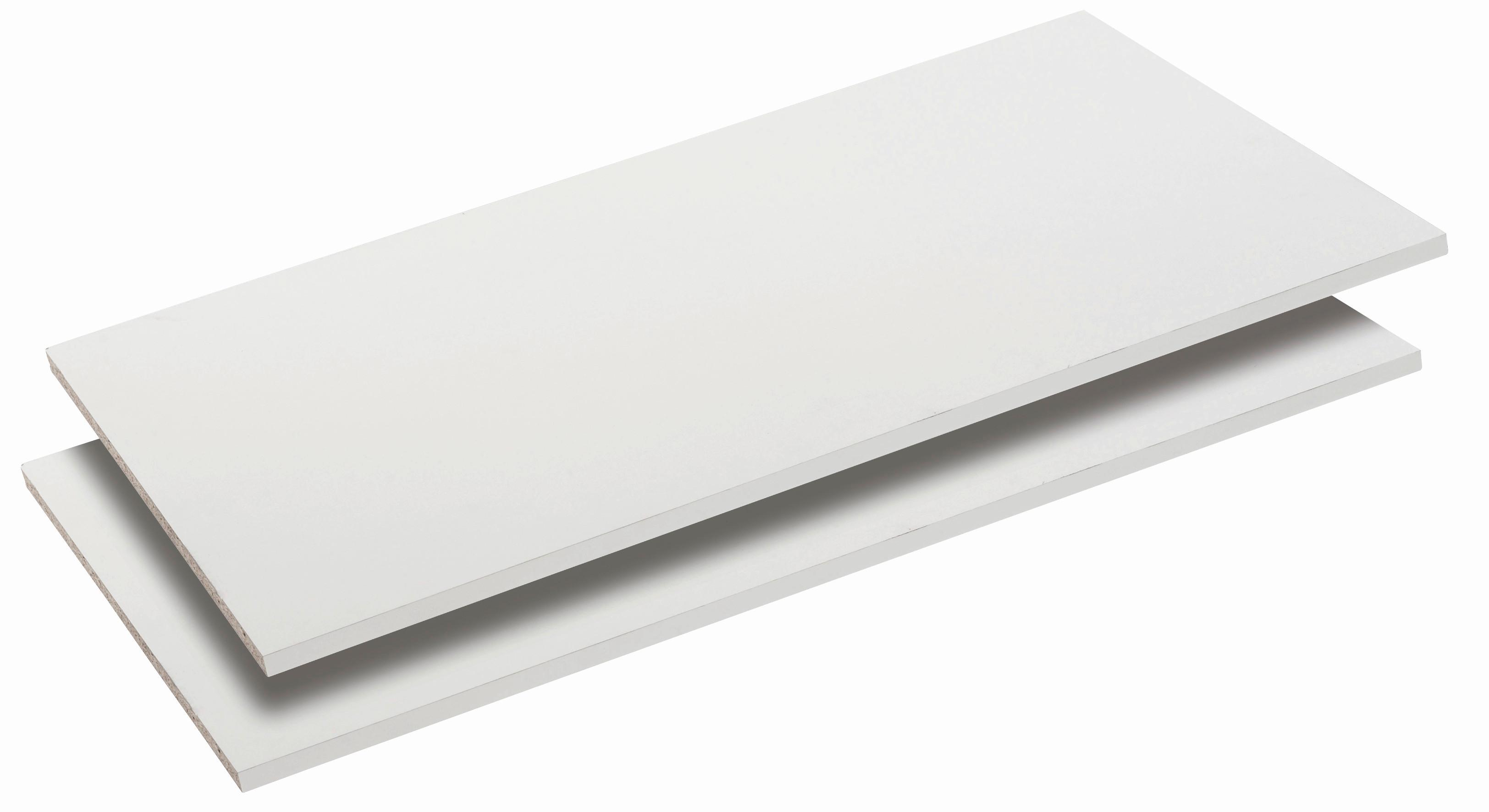 Einlegebodenset Penta4/Viktor4/Royal4 - Weiß, MODERN, Holz (105/2,2/46,5cm)