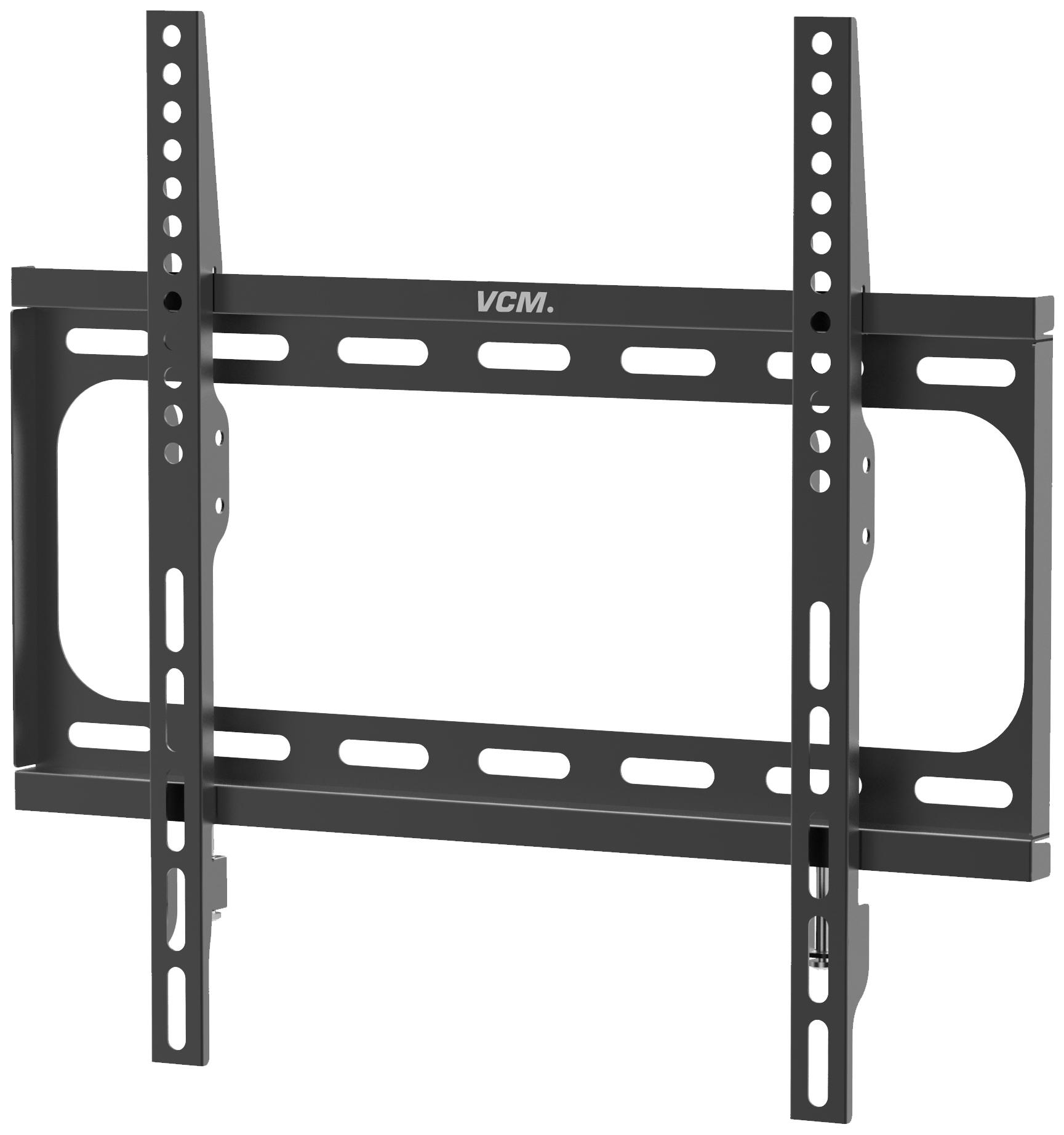 TV-Wandhalterung Bis 55“ B-Fx 400 Max. 25 kg - Schwarz, Basics, Metall (45/42/3cm) - MID.YOU