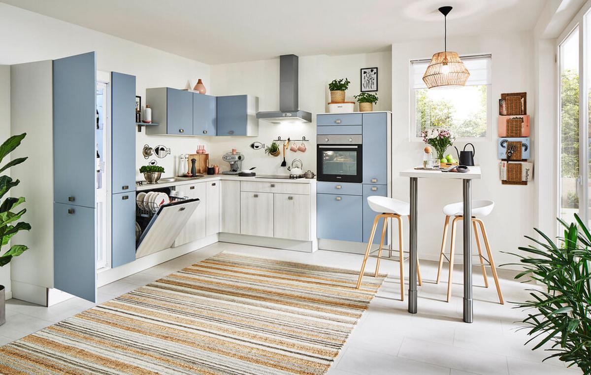 Einbauküchen Pn 100/105 Frei Planbar Modernes Design - Holzwerkstoff - Pino